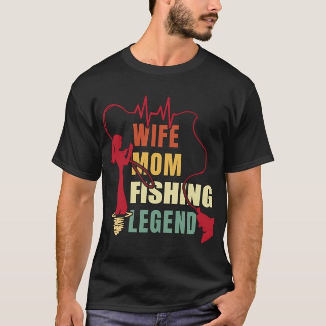 Adorable Kitten & Fish Seamless Pattern T-Shirt (Front)