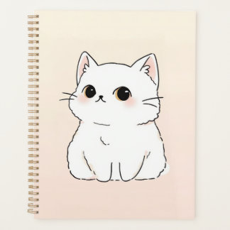 Adorable Kitten Weekly & Monthly Planner