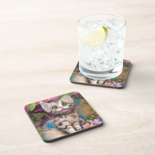 Adorable Kittens 10 Coaster