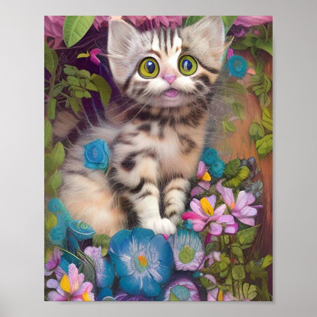 Adorable Kittens 10 Poster (Front)
