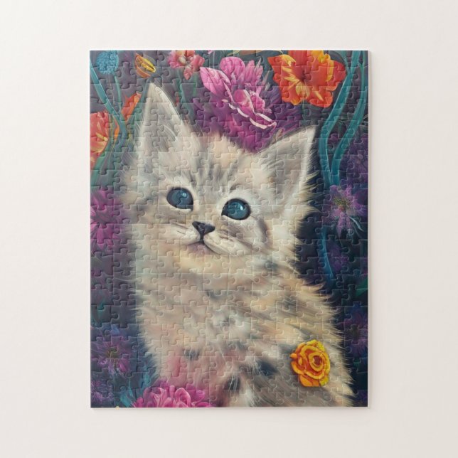 Adorable Kittens 9 Jigsaw Puzzle (Vertical)