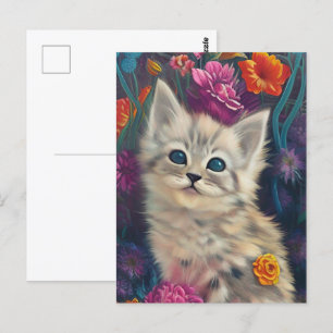 Adorable Kittens 9 Postcard