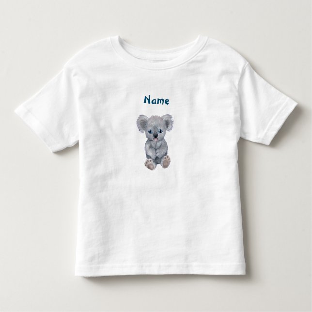 Adorable Koala Bear Toddler T-Shirt (Front)