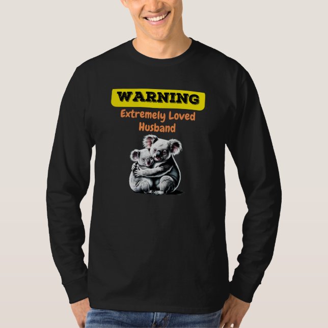 Adorable Koala Design:  T-Shirt (Front)