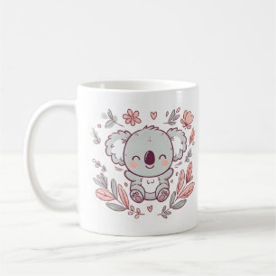 Adorable Koala with Whimsical Charm Coffee Mug