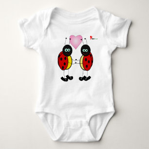 Adorable Ladybug Baby Bodysuit 