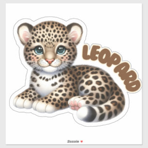 Adorable Leopard -Nursery