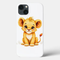 Adorable Lion Cub– Wildlife Fantasy Art