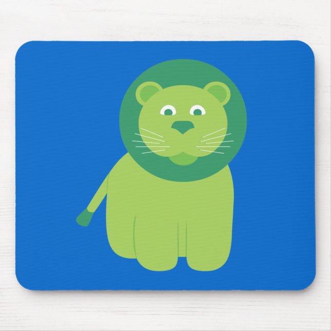 Adorable Lion Mouse Pad (Front)