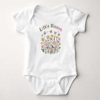 Adorable Little Bloom Baby Bodysuit