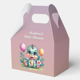 Adorable Little Dinosaur Baby Shower Favour Box