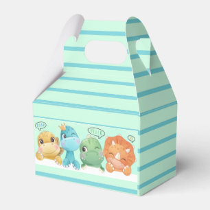 Adorable Little Dinosaur Baby Shower  Favour Box