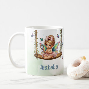 Adorable little fairy coffee mug