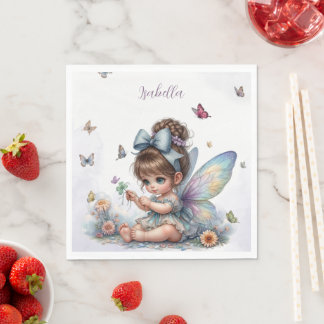Adorable little fairy napkin