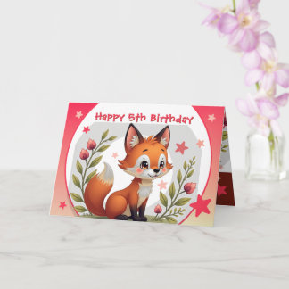 Adorable Little For Happy Birthday Card