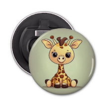 Adorable little giraffe