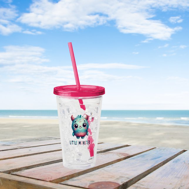 Adorable Little Monster Acrylic Tumbler (Creator Uploaded)