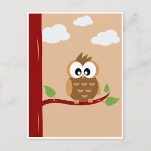 Adorable Little Owl Postcard