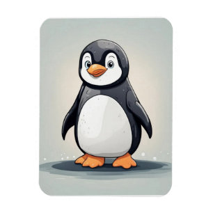 Adorable little penguin magnet