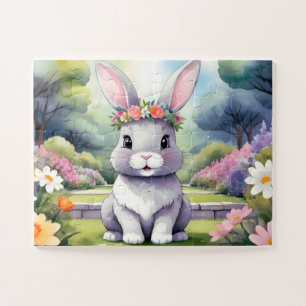 Adorable little rabbit, Easter Jigsaw Puzzle
