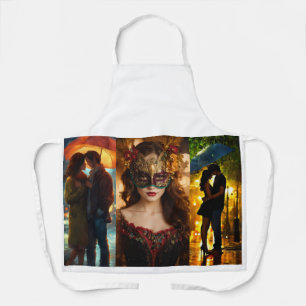 "Adorable Love Couple Apron–Heartwarming Kitchen" Apron