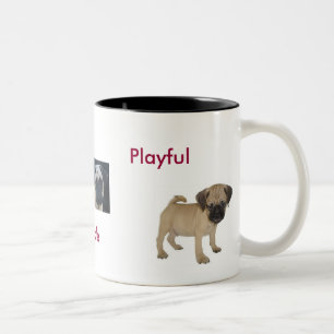 Adorable, Loveable, Playful Puggle Mug