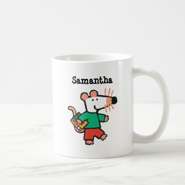 Adorable Maisy Loves to Read Coffee Mug (Right)