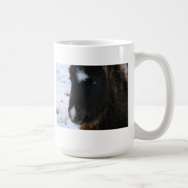 Adorable Mini Horse Filly Coffee Mug (Right)