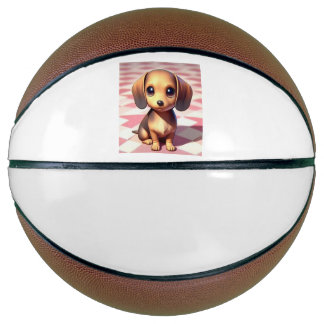 Adorable Miniature Dachshund 💛 Basketball