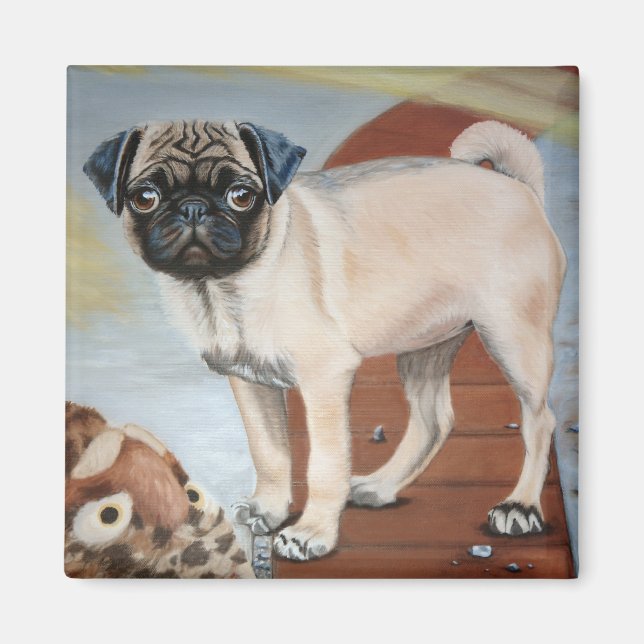 Adorable Mischief Magnet (Front)