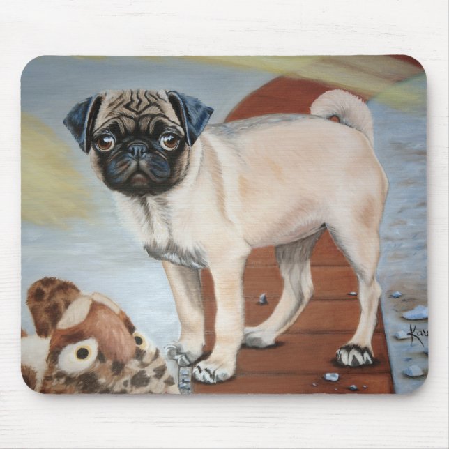 Adorable Mischief Mousepad (Front)