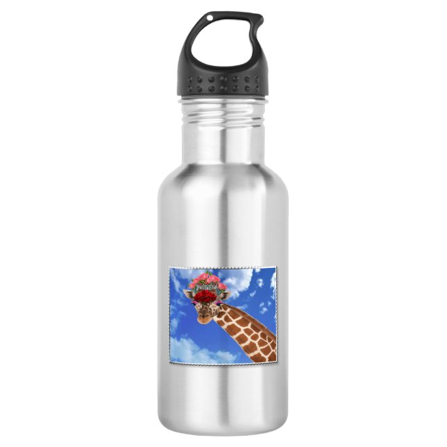 Adorable “Missy Giraffe” 710 Ml Water Bottle (Front)