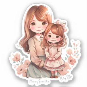 Adorable Mum and Daughter Bond