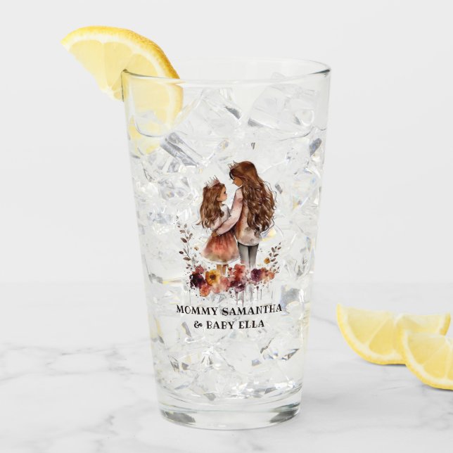 Adorable Mum and Daughter Bond (10) Glass (Front Ice)