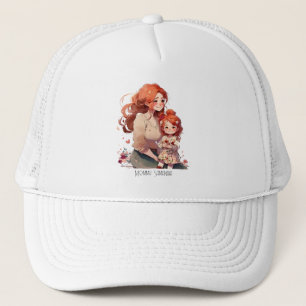 Adorable Mum and Daughter Bond (13) Trucker Hat