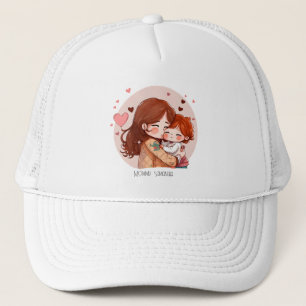 Adorable Mum and Daughter Bond (14) Trucker Hat