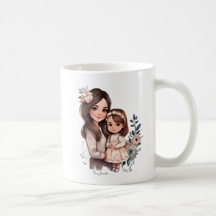 Adorable Mum and Daughter Bond (3) Coffee Mug