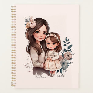 Adorable Mum and Daughter Bond (3) Planner