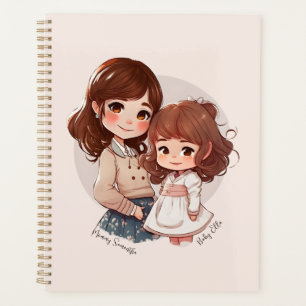 Adorable Mum and Daughter Bond (4) Planner
