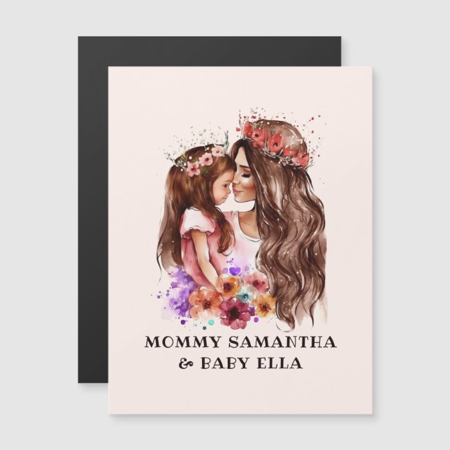 Adorable Mum and Daughter Bond (6) (Front/Back)