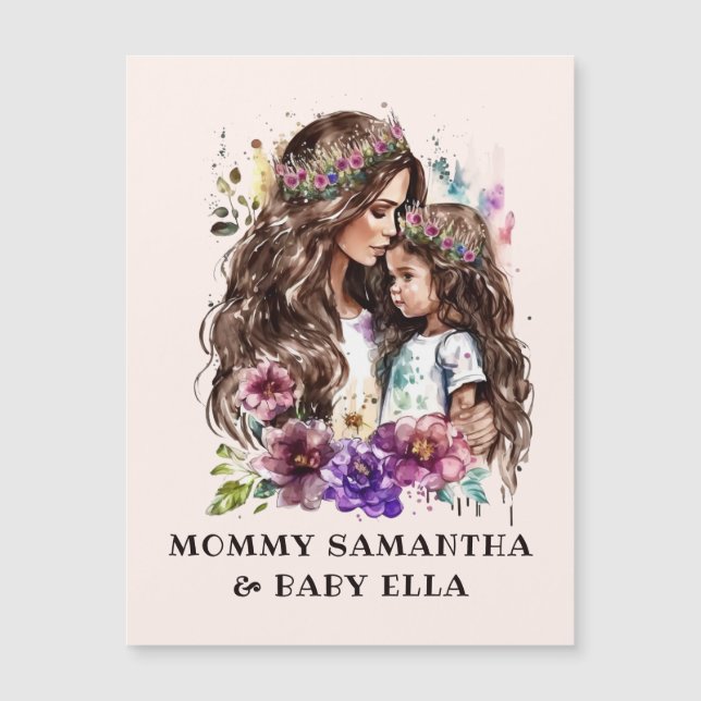 Adorable Mum and Daughter Bond (7) (Front)