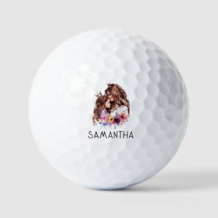 Adorable Mum and Daughter Bond (8) Golf Balls