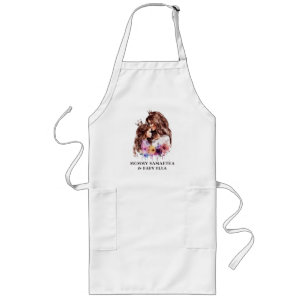 Adorable Mum and Daughter Bond (8) Long Apron