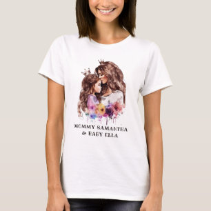 Adorable Mum and Daughter Bond (8) T-Shirt