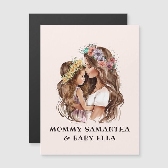 Adorable Mum and Daughter Bond (9) (Front/Back)