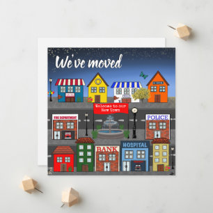 Adorable Neighbourhood We’ve Moved Announcement