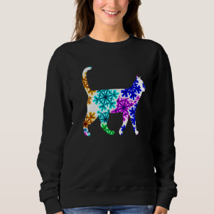 Adorable Neko Cat Illustration Nekomimi 2 Sweatshirt