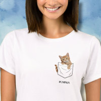 Adorable Orange Tabby Cat in Pocket Name