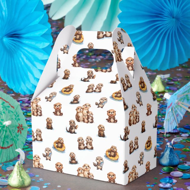 Adorable Otters! Favour Box (Party)