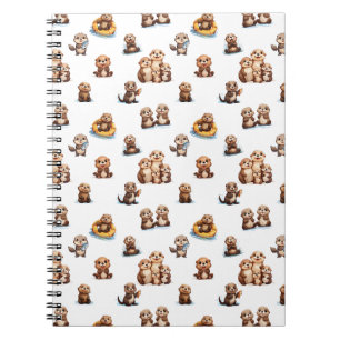 Adorable Otters! Notebook
